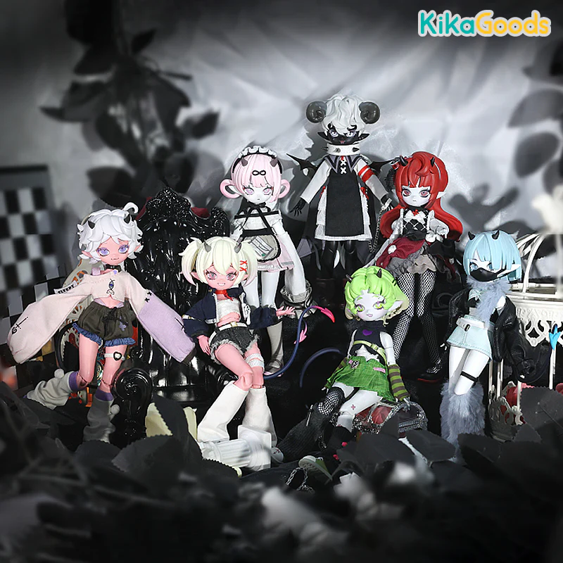 Cooze Devil Horns Series 1/8 Action Figure BJD Blind Box - Image 12
