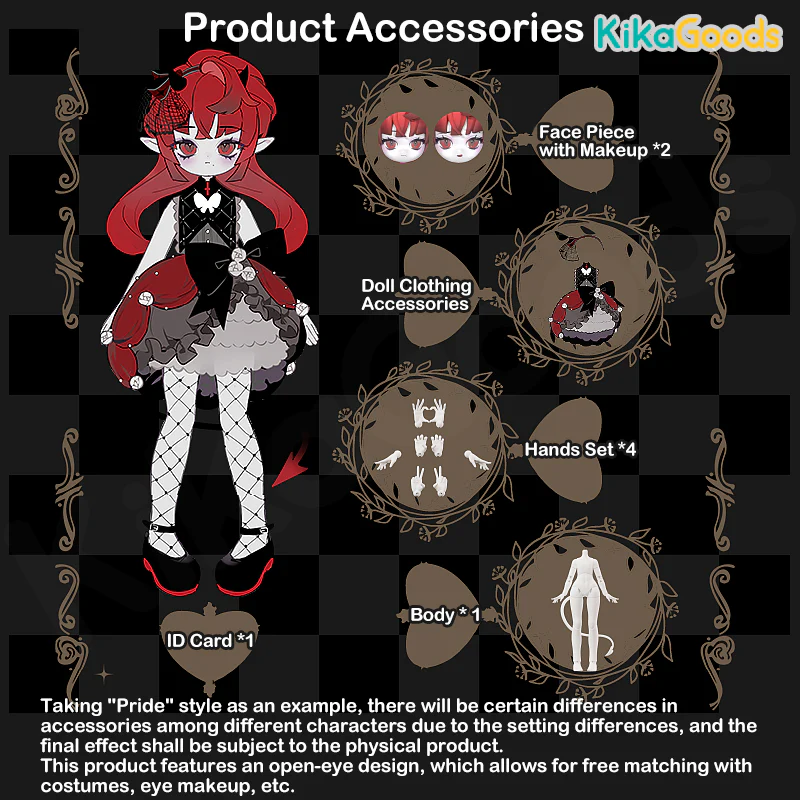 Cooze Devil Horns Series 1/8 Action Figure BJD Blind Box - Image 17