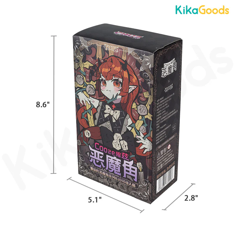 Cooze Devil Horns Series 1/8 Action Figure BJD Blind Box - Image 40