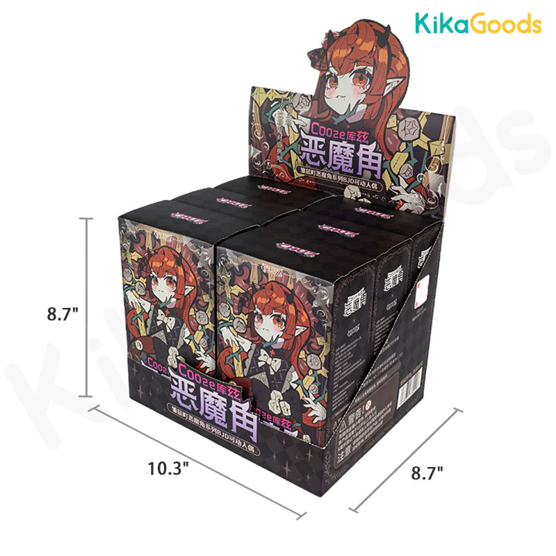 Cooze Devil Horns Series 1/8 Action Figure BJD Blind Box - Image 42