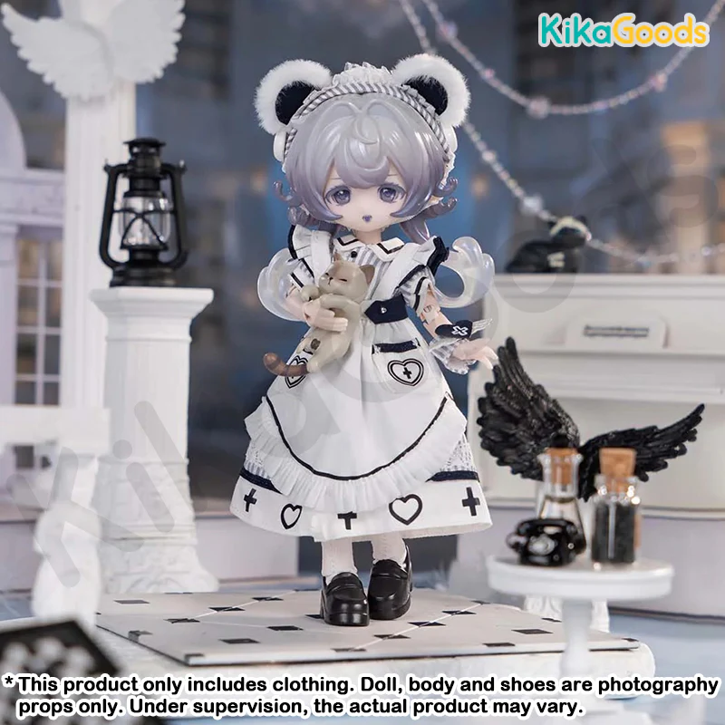 Daily Series Bear Cross Knot 1/12 BJD Clothing Set - Image 7