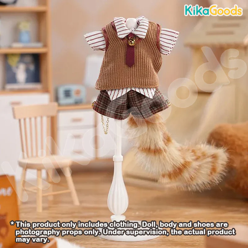 Daily Series Hyuga Fluffy Orange 1/12 BJD Clothing Set - Image 6