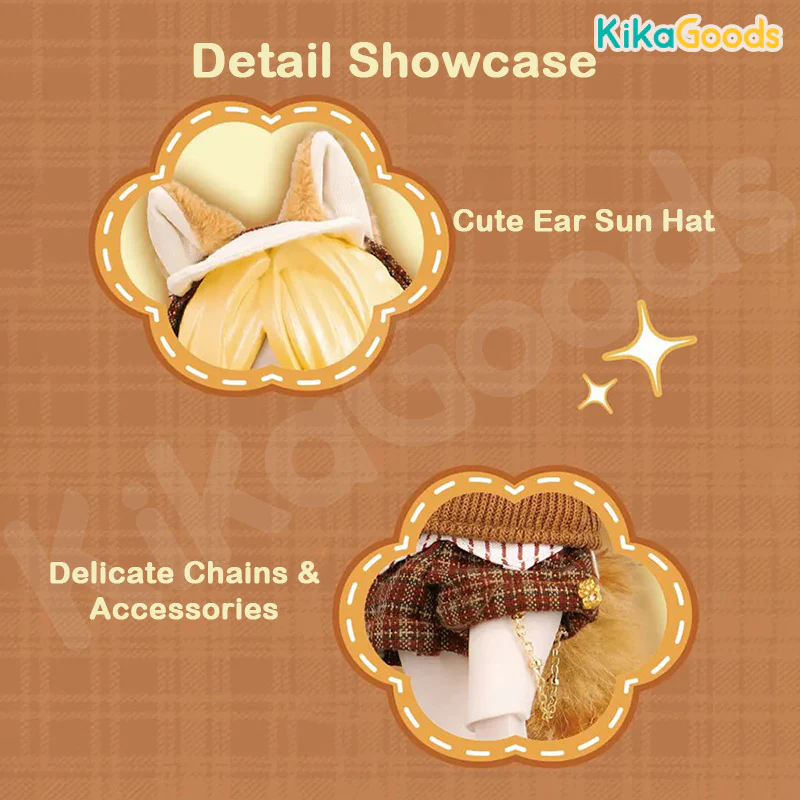 Daily Series Hyuga Fluffy Orange 1/12 BJD Clothing Set - Image 7