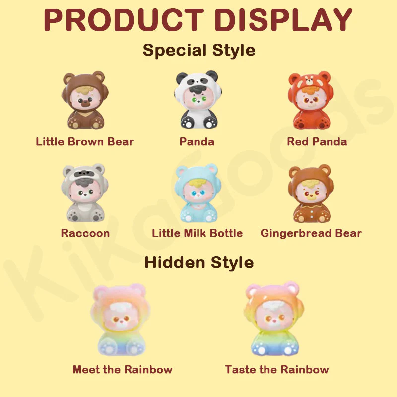 Diudiu Baby Be Your BB Bears Series Mini Blind Box - Image 3