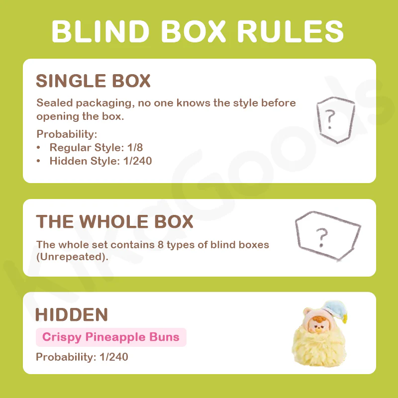 Diudiu Baby Power Bears Series Blind Box - Image 3