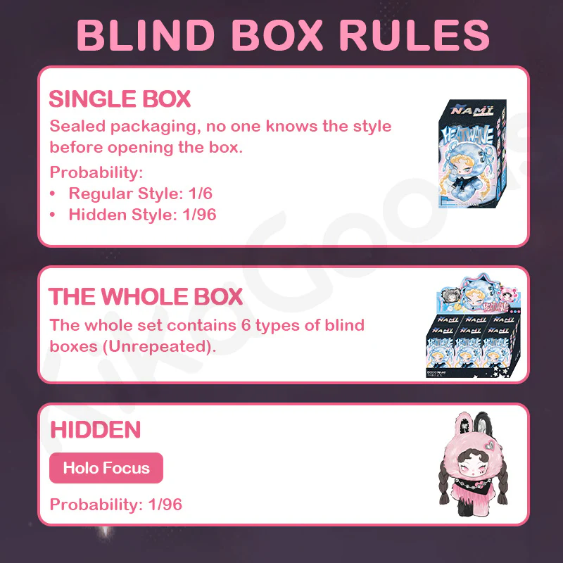 DODO Nami Heat Wave Series Plush Blind Box - Image 3