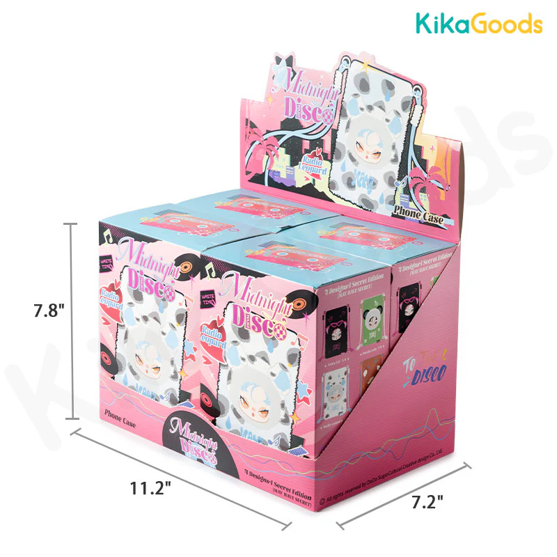 DODO NAMI Midnight Disco Series Phone Case Vinyl Plush Blind Box - Image 12