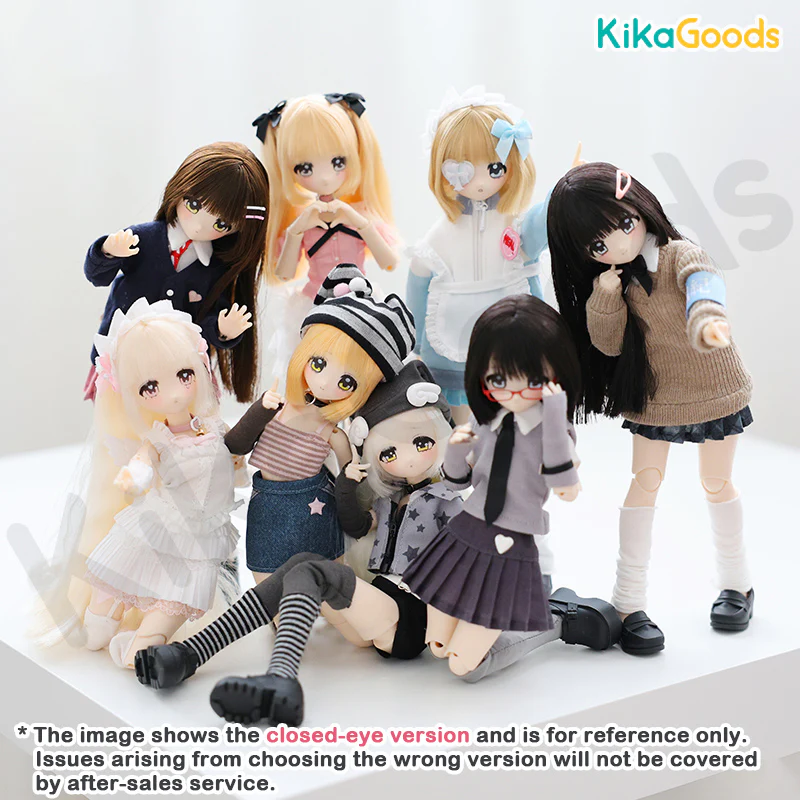 Don't Touch My Bangs Series Special 1/6 Action Figure BJD Blind Box【Closed-Eye Edition - Shipped in Jun./Jul. 2026】