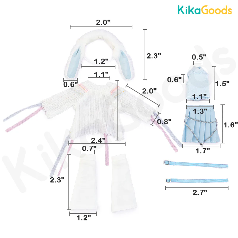 Doomsday Prologue Series 1/12 BJD Clothing Set - Image 13