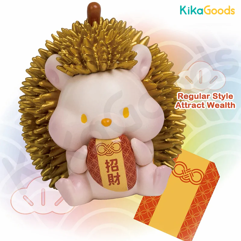 Durian Kingdom Series Blessing Charm Hedgehog Blind Box - Image 6
