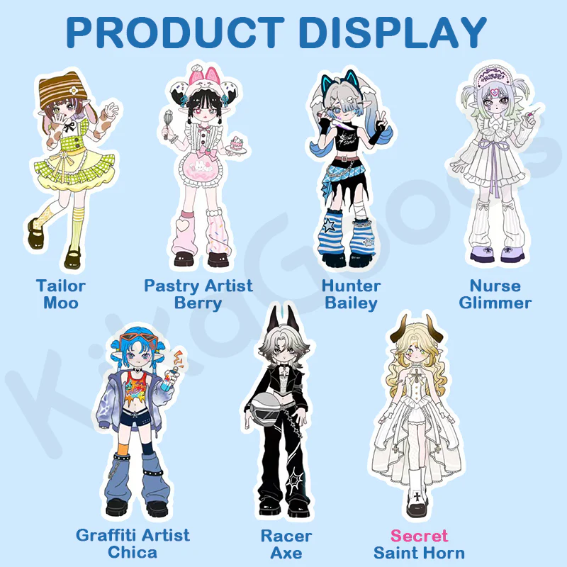 EchoBond Series 1/8 Action Figure BJD Blind Box【Shipped in Sept./Oct. 2026】 - Image 2