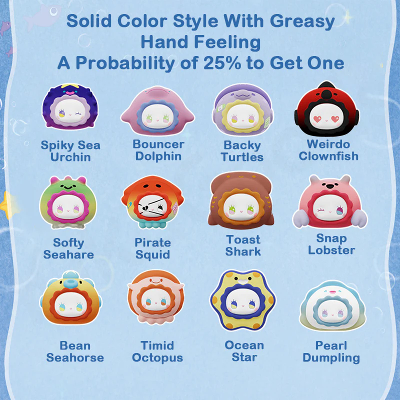 Emma Ocean Bubble Beans Series Mini Blind Box - Image 3