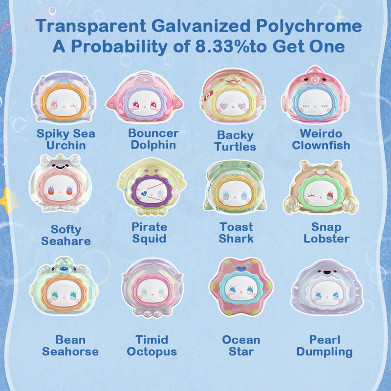 Emma Ocean Bubble Beans Series Mini Blind Box - Image 7