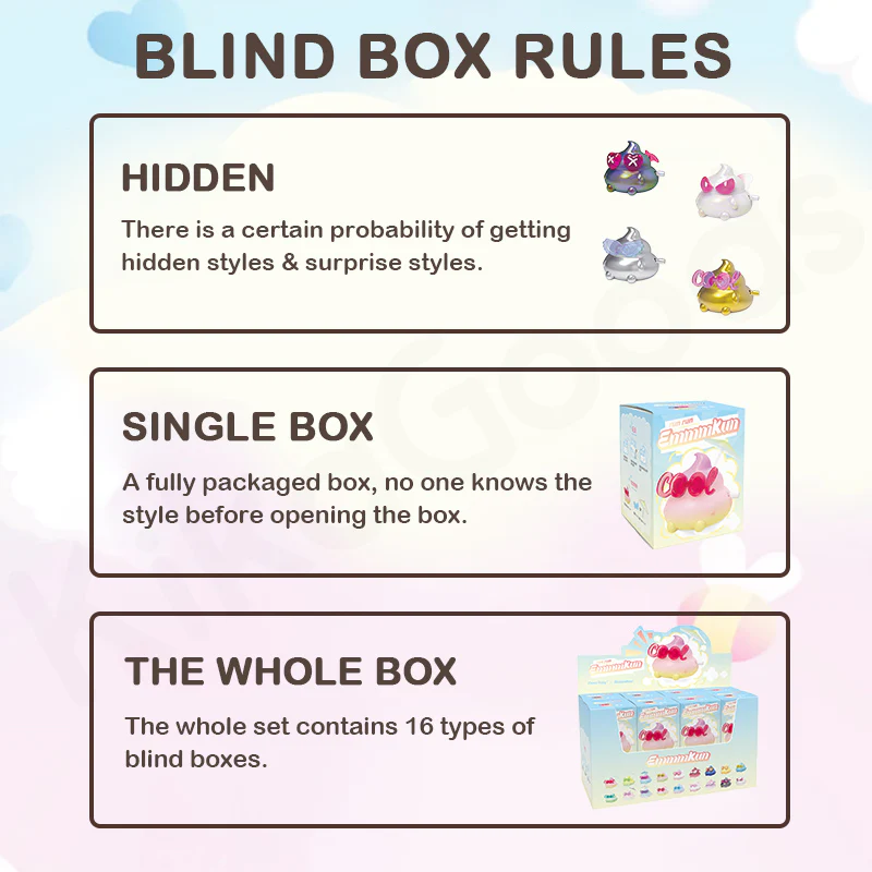 Emmmkun Swing Together Clockwork Movable Toy Series Mini Blind Box - Image 3