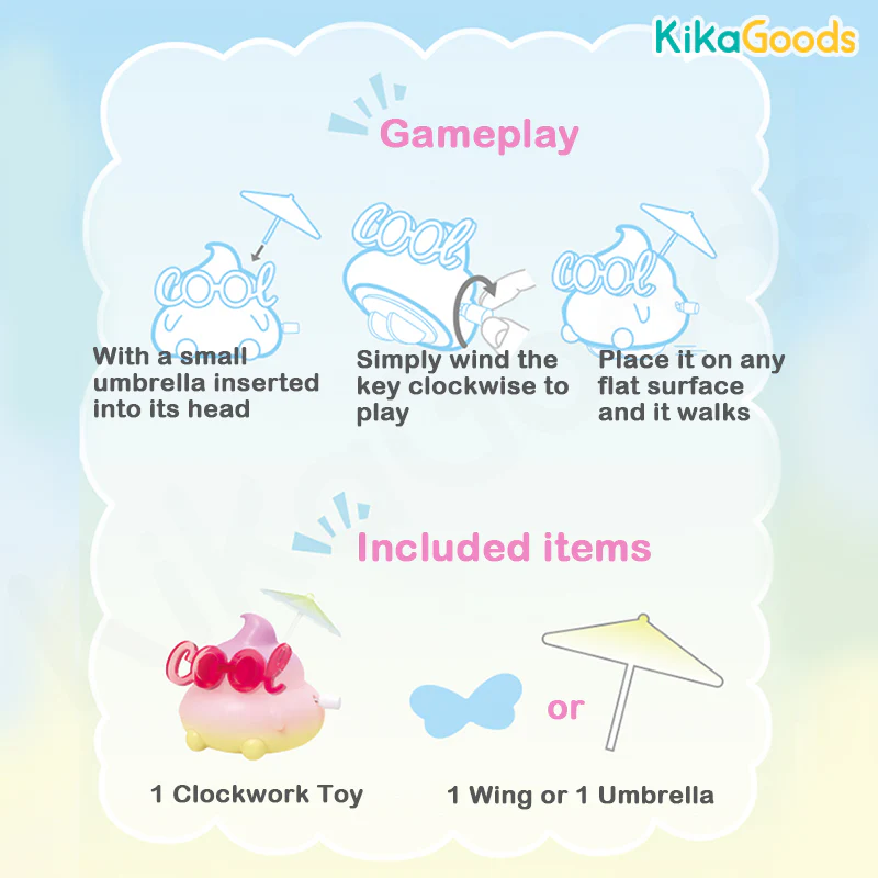 Emmmkun Swing Together Clockwork Movable Toy Series Mini Blind Box - Image 4