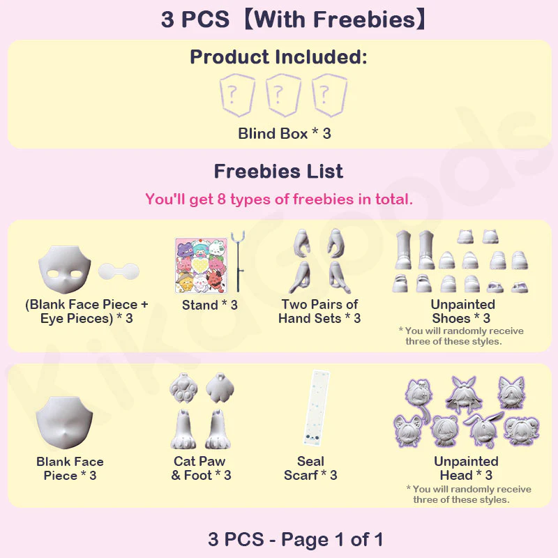 Ethereal Paradise Series 1/8 Action Figure BJD Blind Box【Shipped in Sept./Oct. 2026】 - Image 29