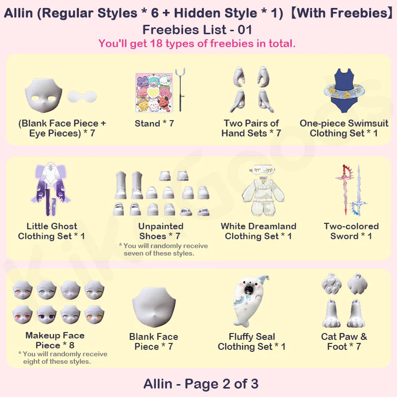 Ethereal Paradise Series 1/8 Action Figure BJD Blind Box【Shipped in Sept./Oct. 2026】 - Image 34