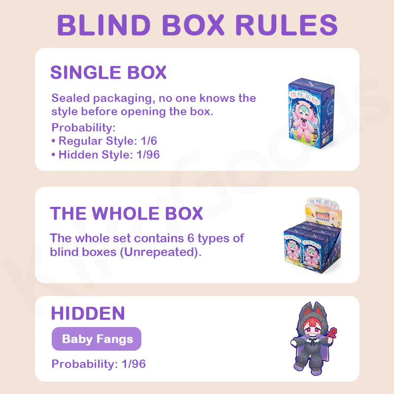 Eve Lynna Strange Park Series Plush Blind Box - Image 3