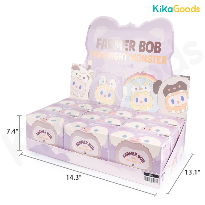 Farmer Bob Mini-Night Monster Series Plush Blind Box - Image 31