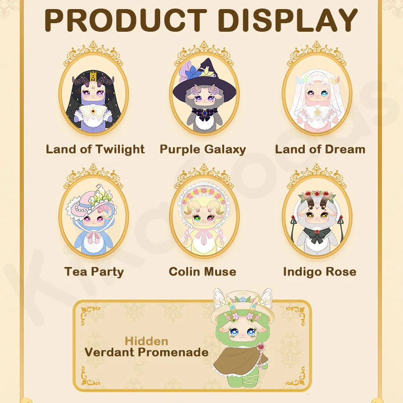 Fecoco Victorian Sheep Series Plush Blind Box - Image 2