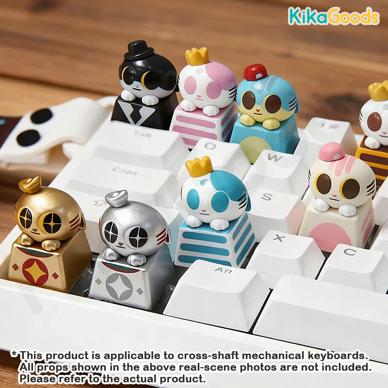 Fingertip Doshii Cat Mini Keycap Mini Blind Box - Image 7