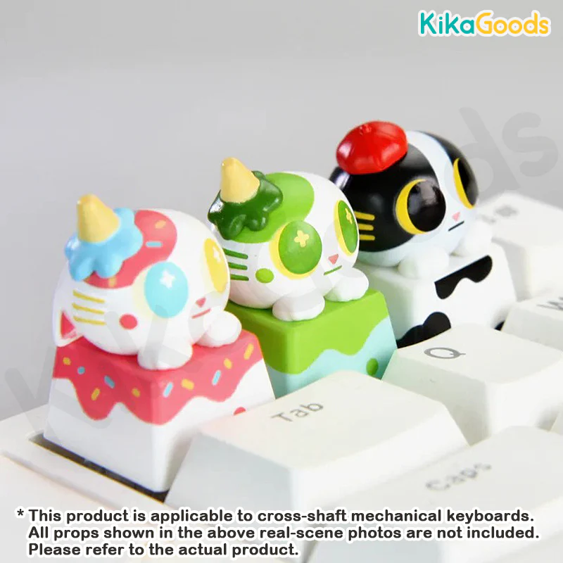 Fingertip Doshii Cat Mini Keycap Mini Blind Box - Image 8