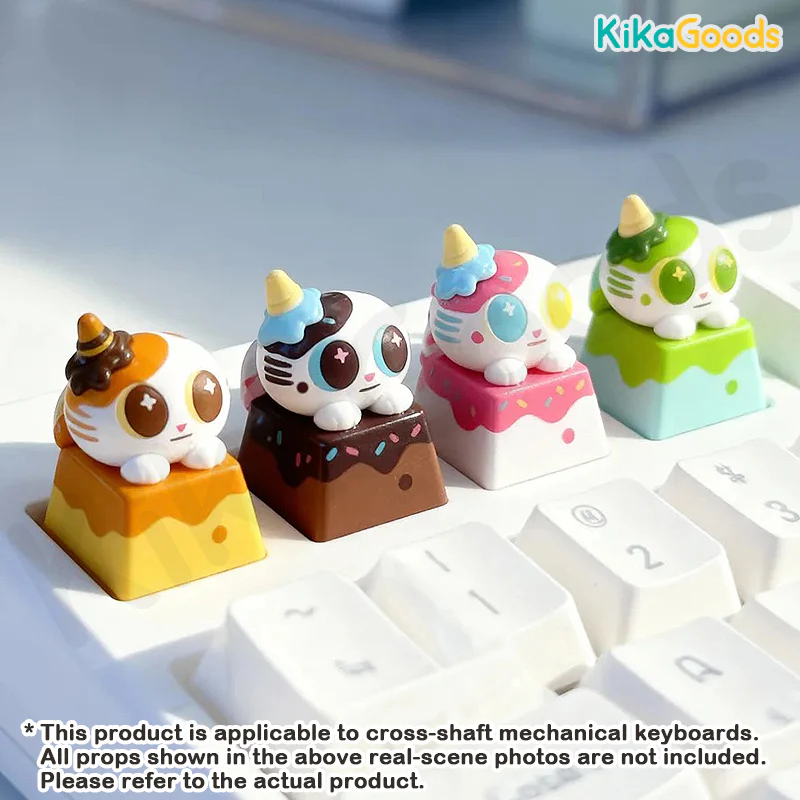 Fingertip Doshii Cat Mini Keycap Mini Blind Box - Image 9