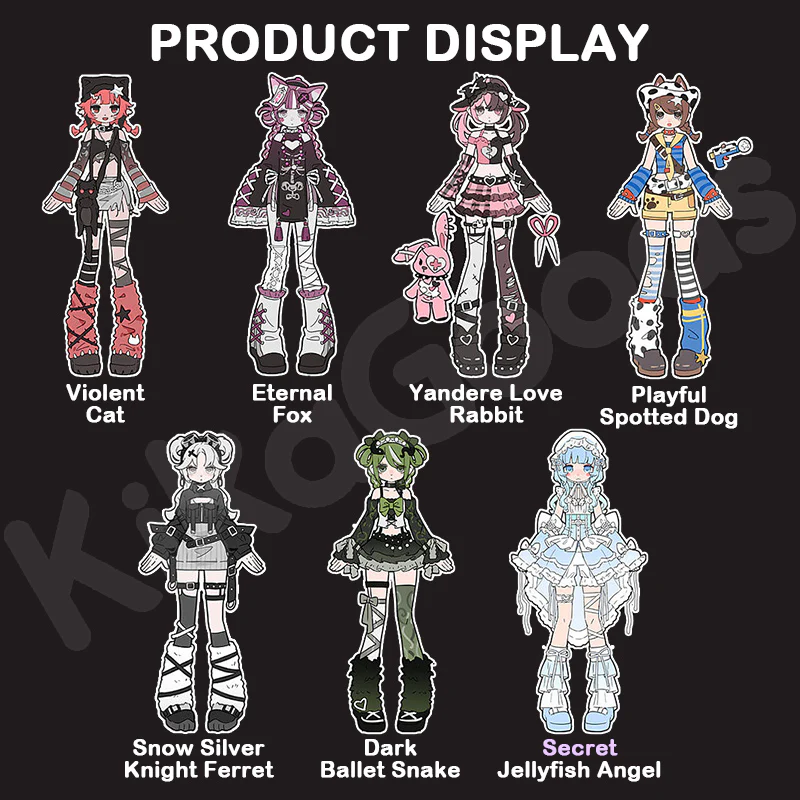 Forgotten City Series 1/8 Action Figure BJD Blind Box【Shipped in Sept./Oct. 2026】 - Image 2