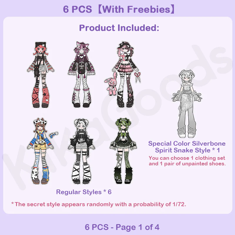 Forgotten City Series 1/8 Action Figure BJD Blind Box【Shipped in Sept./Oct. 2026】 - Image 22