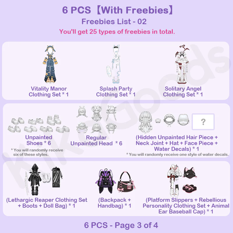 Forgotten City Series 1/8 Action Figure BJD Blind Box【Shipped in Sept./Oct. 2026】 - Image 24