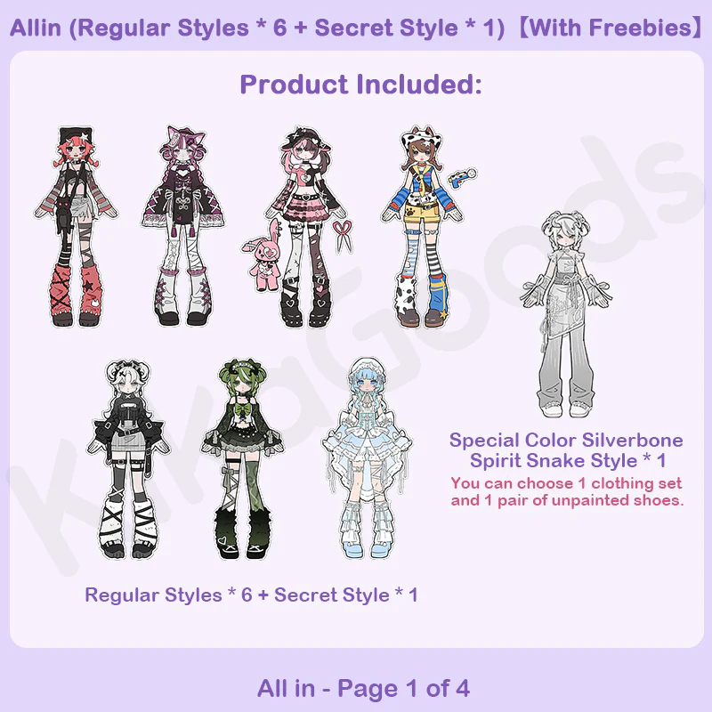 Forgotten City Series 1/8 Action Figure BJD Blind Box【Shipped in Sept./Oct. 2026】 - Image 26