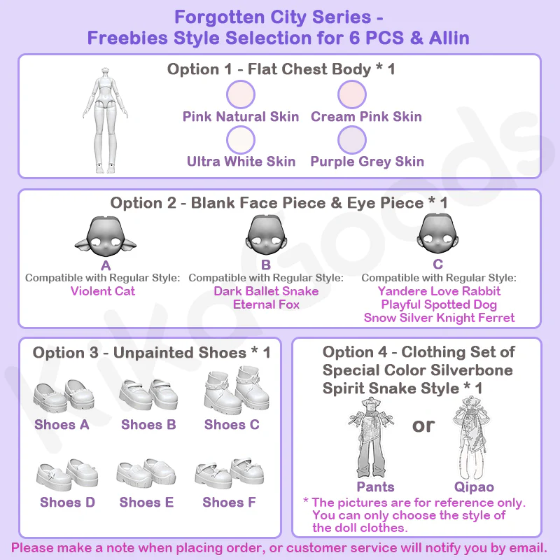 Forgotten City Series 1/8 Action Figure BJD Blind Box【Shipped in Sept./Oct. 2026】 - Image 4