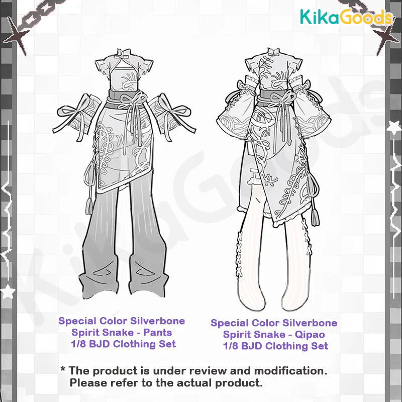 Forgotten City Series 1/8 BJD Clothing Set【Shipped in Sept./Oct. 2026】 - Image 24