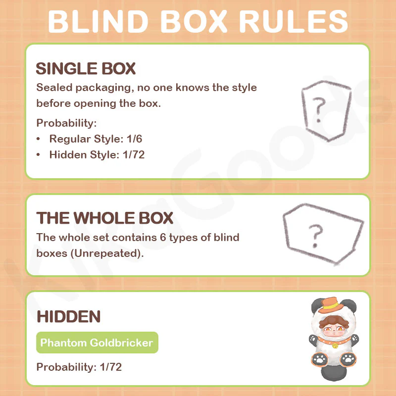 GALE Chuunibyou Squad Series Plush Blind Box - Image 3