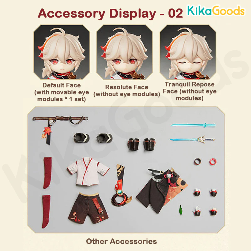 Genshin Impact Series Kaedehara Kazuha Limited Action Figure - Image 3