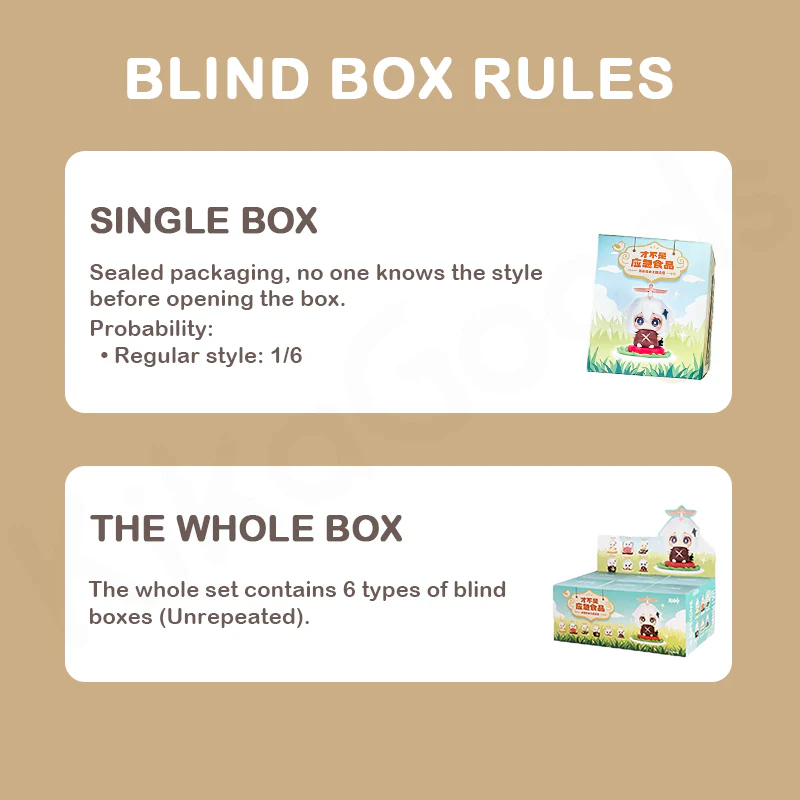 Paimon's Not Emergency Food Paimon Food Theme Blind Box - Image 3