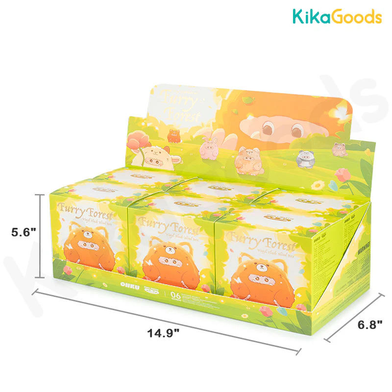 GIGGLE Monster Furry Forest Series Vinyl Plush Blind Box - Image 15