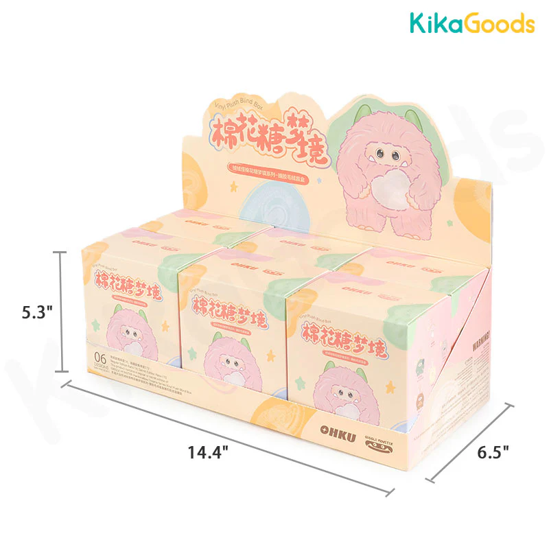 GIGGLE Monster Marshmallow Dream Series Vinyl Plush Blind Box - Image 13