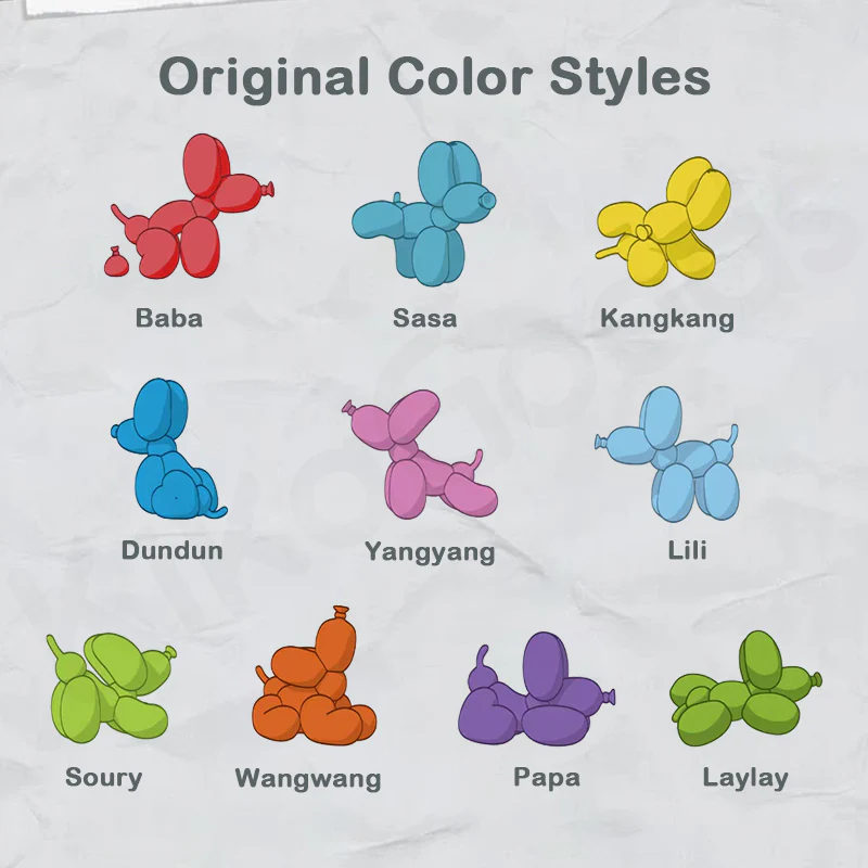 Happy Balloon Dog Series Mini Blind Box - Image 2