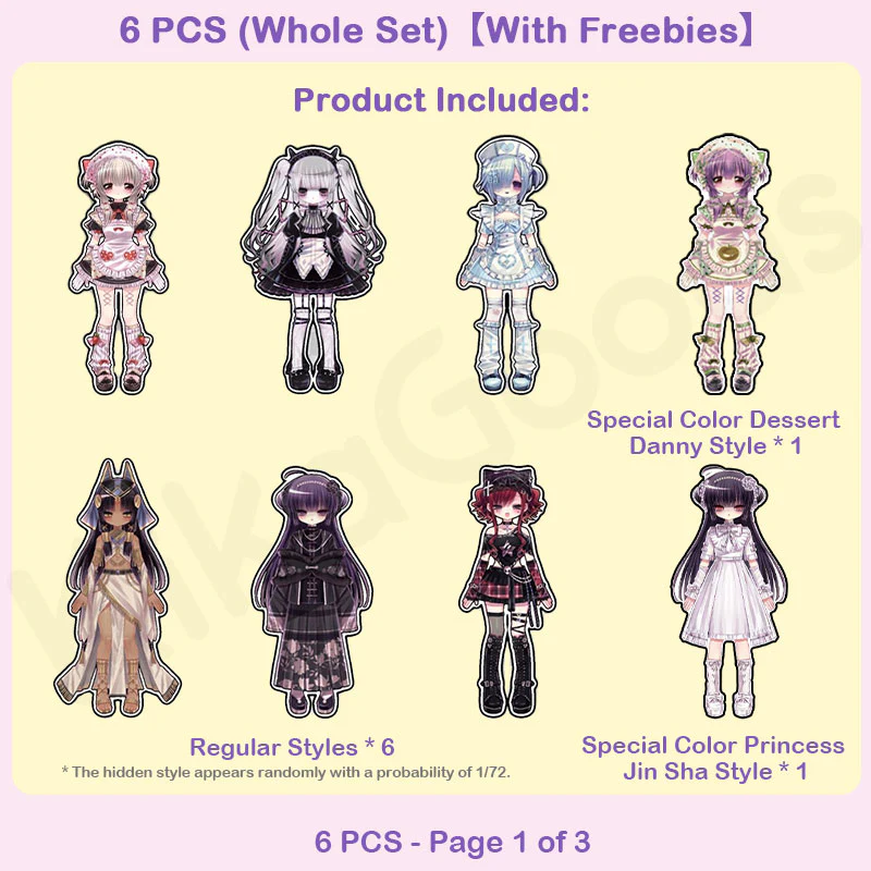 Heart Studio Villainesses' Tribunal: Execution Series 1/6 Action Figure BJD Blind Box【Shipped in May. ~ Jul. 2026】 - Image 22