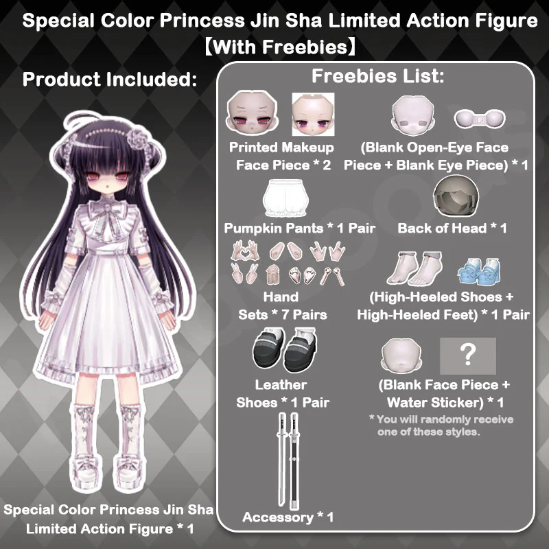 Heart Studio Villainesses' Tribunal: Execution Series 1/6 BJD Limited Action Figure【Shipped in May. ~ Jul. 2026】 - Image 12