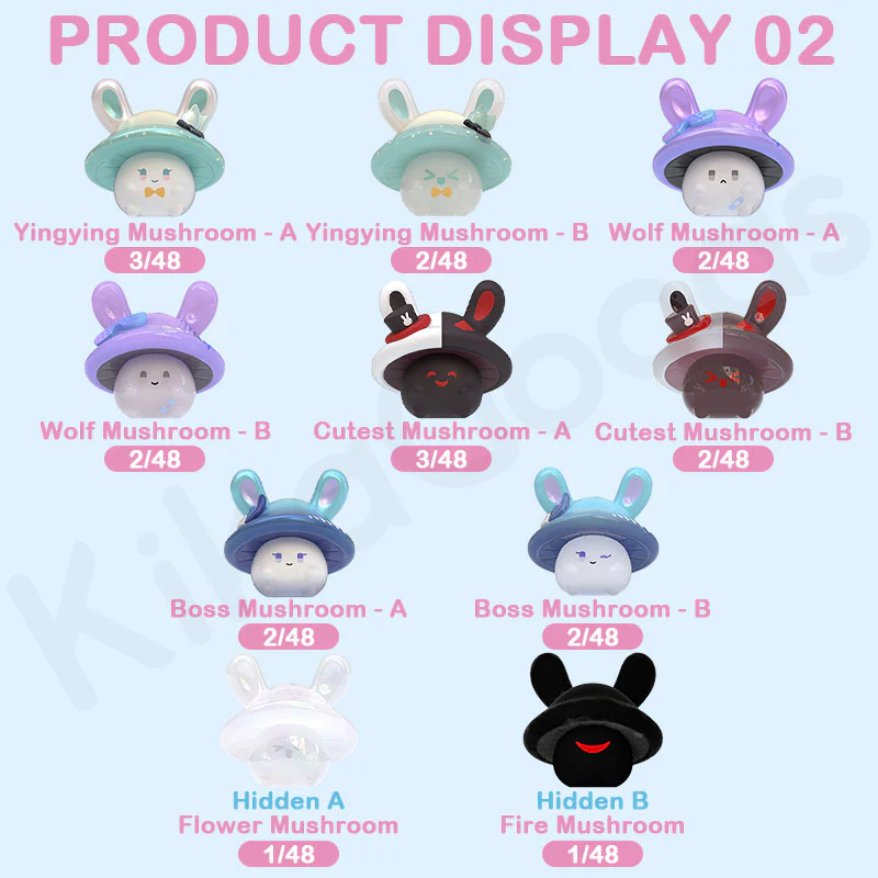 Honkai Star Rail Bunny Mushroom & Mushroom Bunny Series Mini Blind Bag【Shipped in May./Jun. 2026】 - Image 3