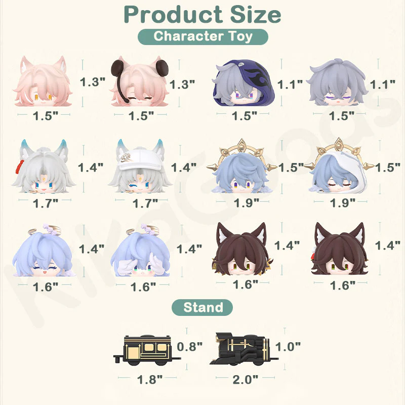 Honkai Star Rail Chibi Stack Toy Vol.3 Blind Bag - Image 9