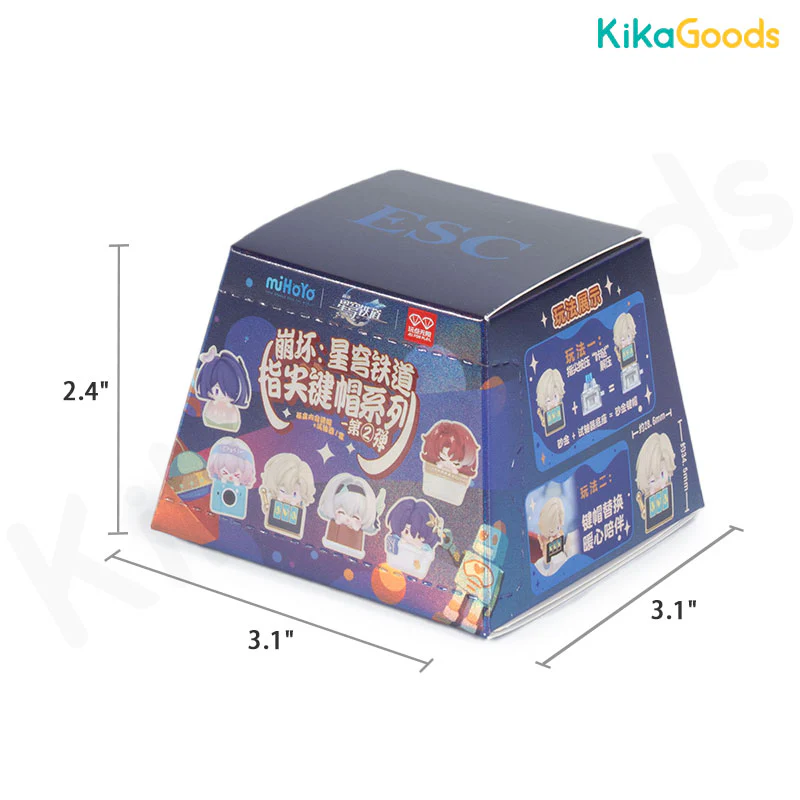 Honkai Star Rail Fingertip Keycap Vol.2 Blind Box - Image 11