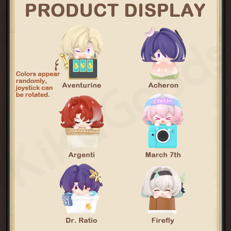 Honkai Star Rail Fingertip Keycap Vol.2 Blind Box - Image 2
