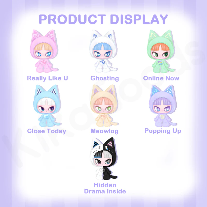 INN'S Cat Inn Your Chat Series Plush Blind Box - Image 2