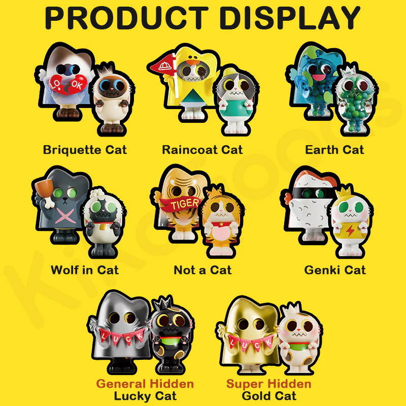 Jinart x PAWS NOVA Ghost Cat Series Mini Blind Box - Image 2
