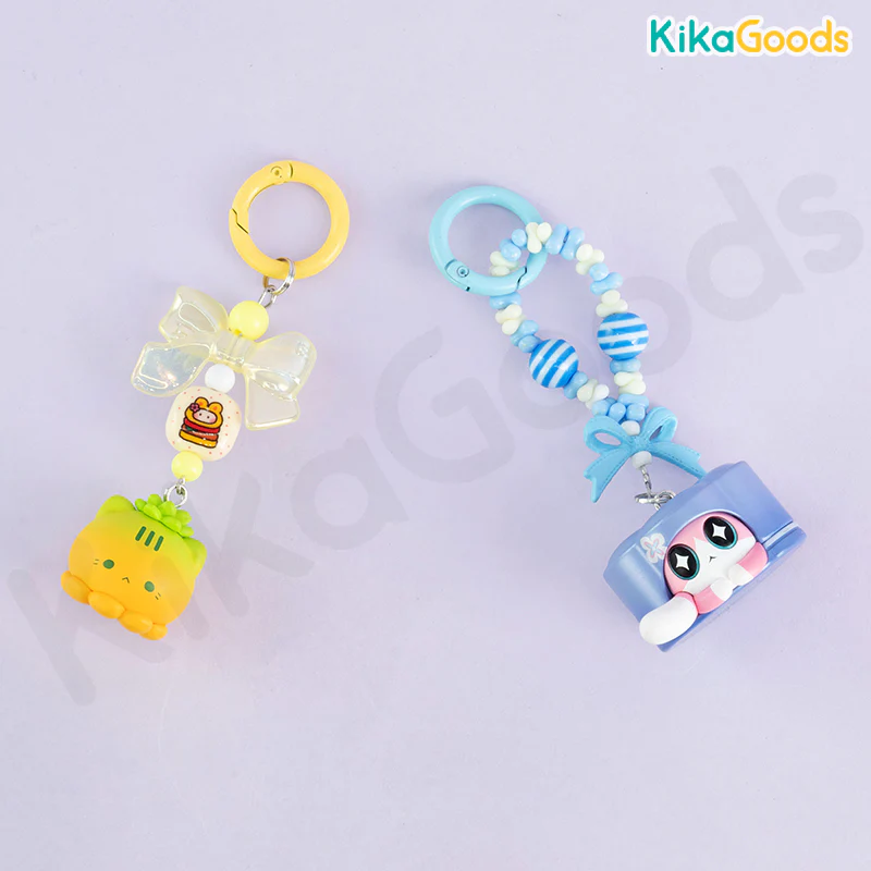 KikaGoods Handmade Cute Mini Bean Pendant Keychain - Image 14