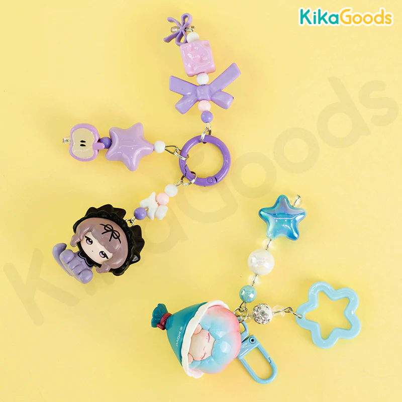KikaGoods Handmade Cute Mini Bean Pendant Keychain - Image 17