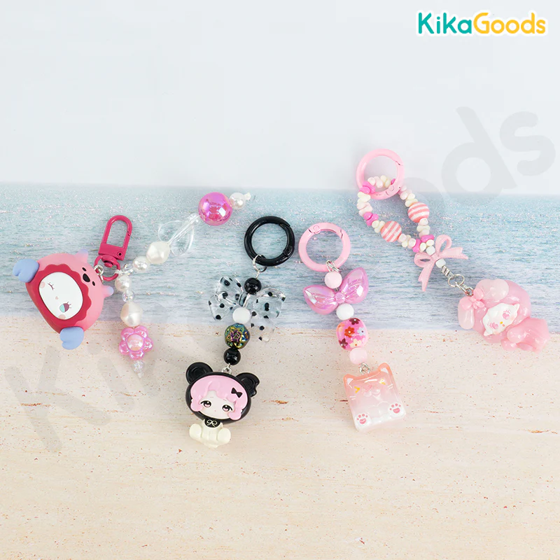 KikaGoods Handmade Cute Mini Bean Pendant Keychain - Image 21